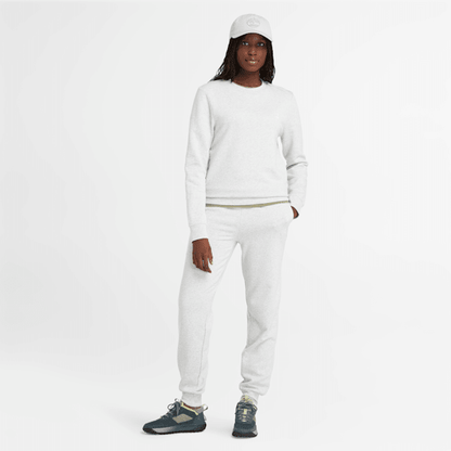 Timberland Exeter River Brushed Back Jogger Pant Light Grey Melange Women'S