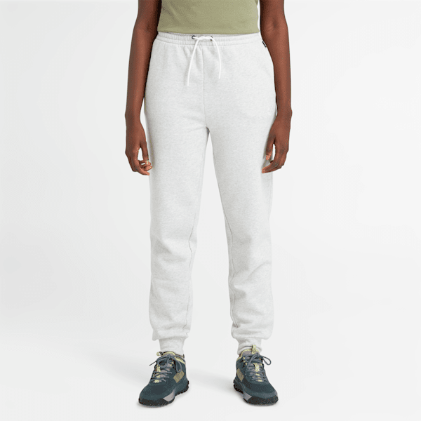 Timberland Exeter River Brushed Back Jogger Pant Light Grey Melange Women'S