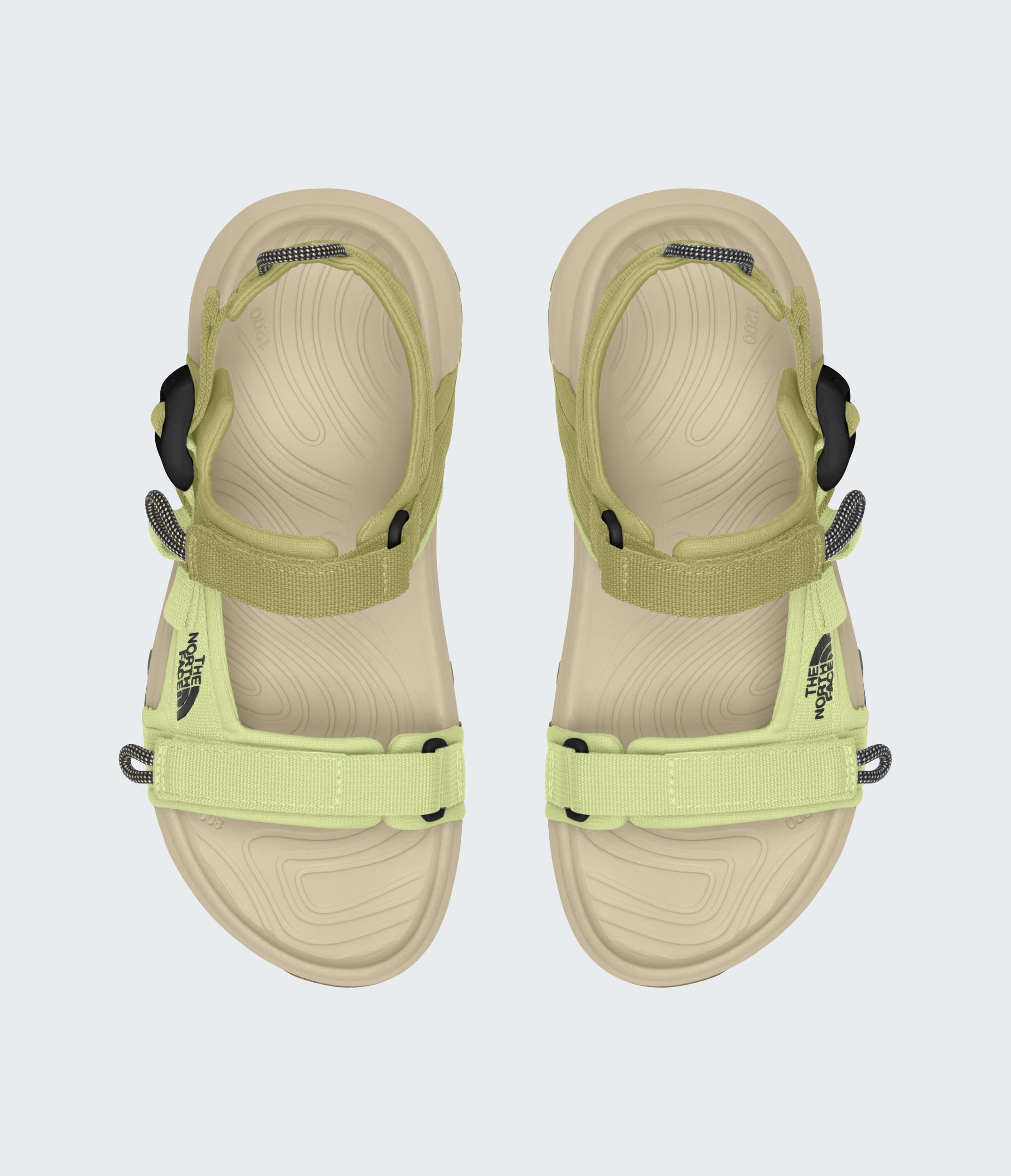 The North Face Womens Explore Camp Sandals Lemon Mist Lemon Mist