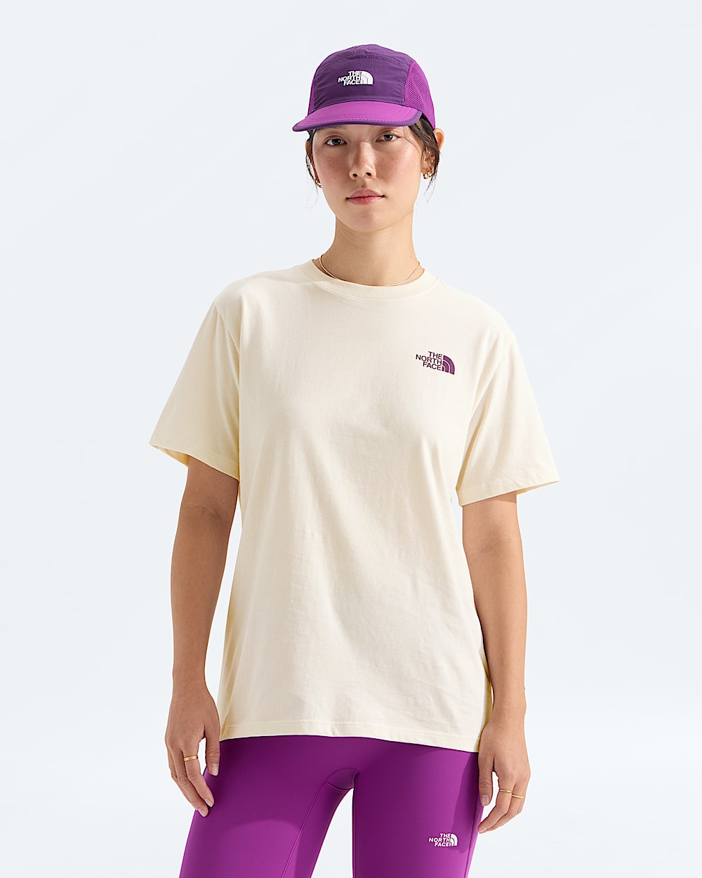 The North Face Women’s Exploring Stamps Relaxed Short-Sleeve Tee