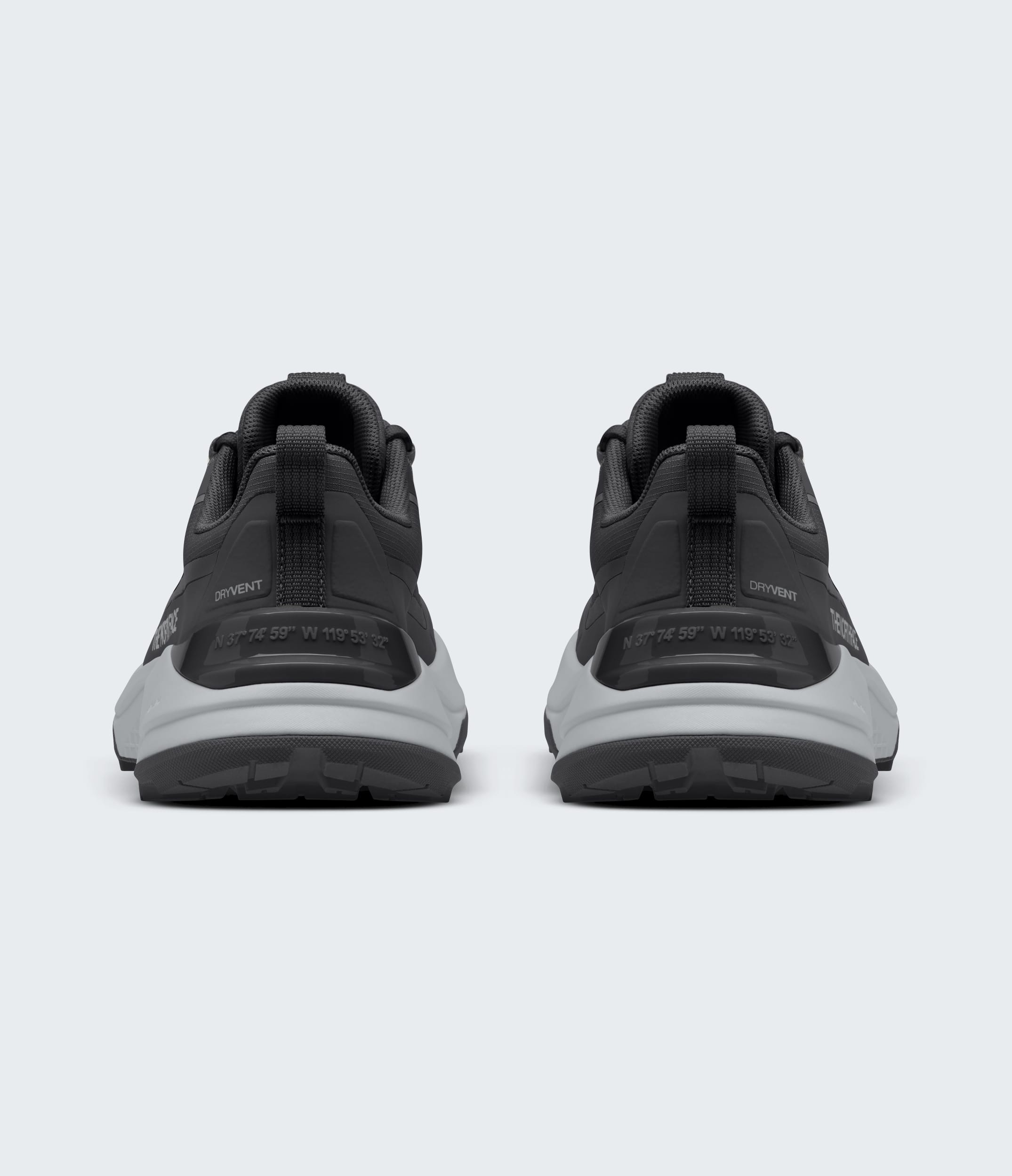 The North Face Womens Fastpack Waterproof Shoes Tnf Black - High Rise Grey Tnf Black - High Rise Grey