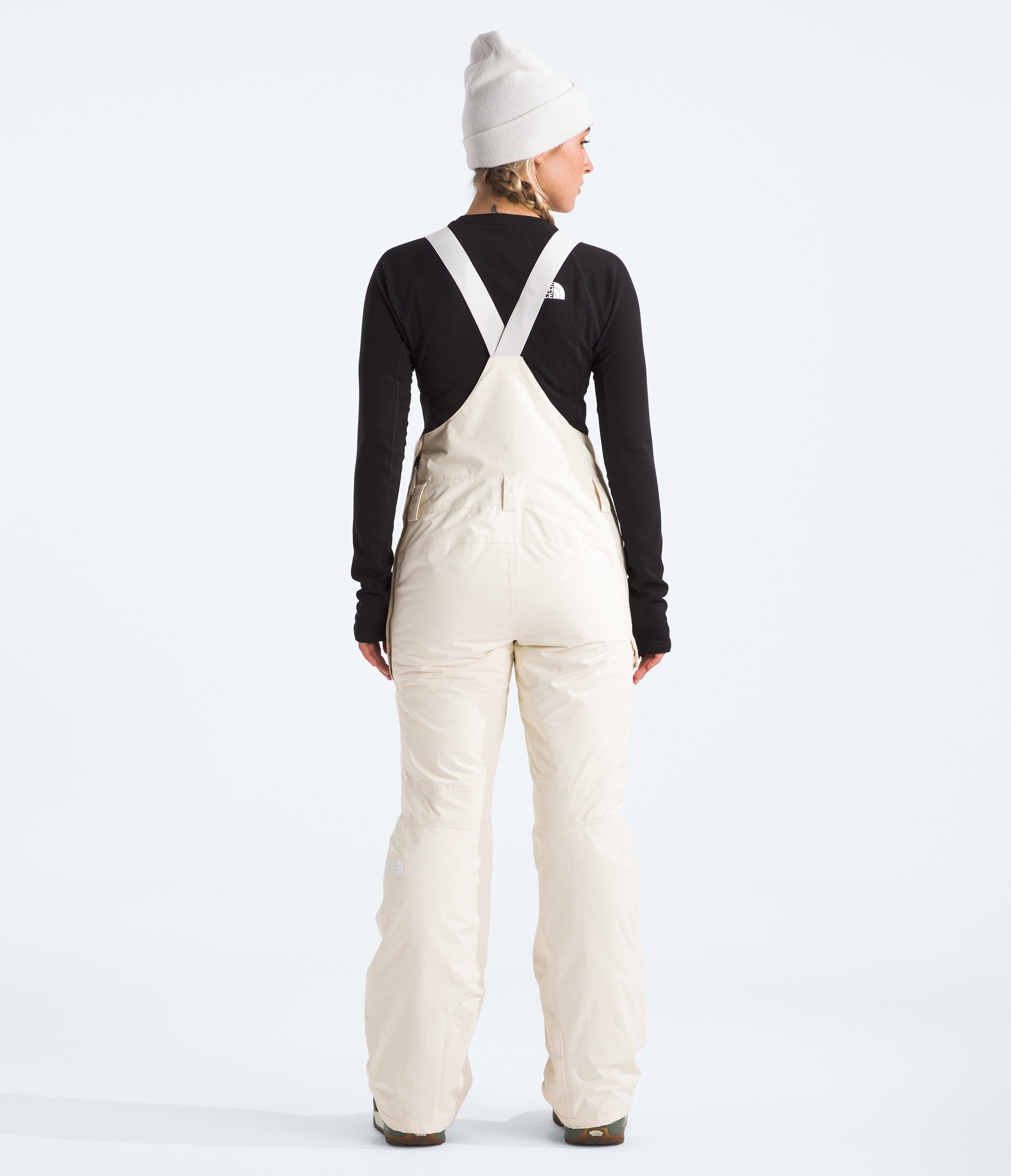 The North Face Women’s Freedom Insulated Bibs White Dune