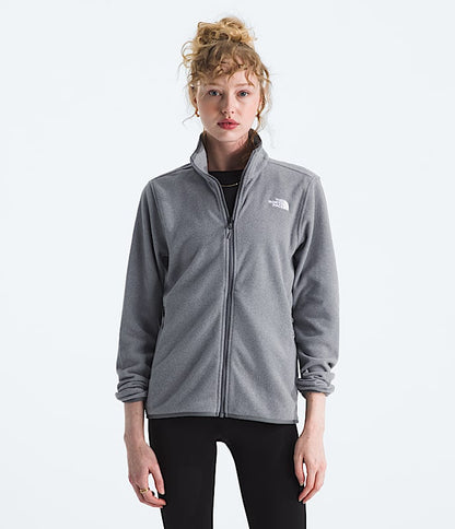 The North Face Women Glacier Fleece Jacket TNF Mid Grey Heather Mars Dust TNF Black Space White Dune Tawny Quartz