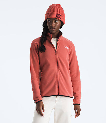 The North Face Women Glacier Fleece Jacket TNF Mid Grey Heather Mars Dust TNF Black Space White Dune Tawny Quartz
