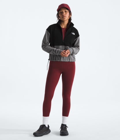 The North Face Women’s Glacier Fleece ½-Zip Short Jacket TNF Mid Grey Heather
