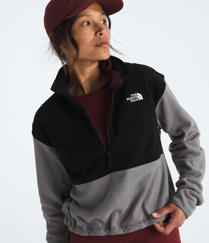 The North Face Women’s Glacier Fleece ½-Zip Short Jacket TNF Mid Grey Heather