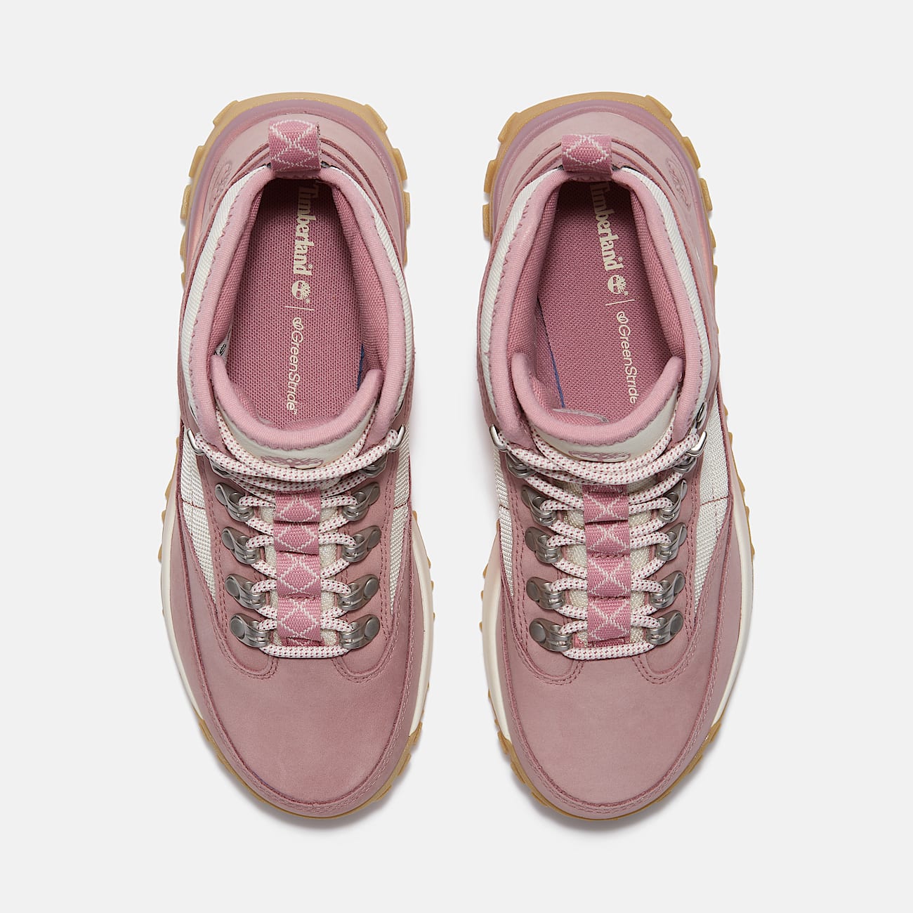 Timberland Women'S Greenstride Motion 6 Waterproof Sneaker Medium Pink Nubuck