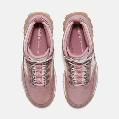 Timberland Women'S Greenstride Motion 6 Waterproof Sneaker Medium Pink Nubuck