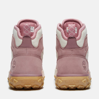 Timberland Women'S Greenstride Motion 6 Waterproof Sneaker Medium Pink Nubuck