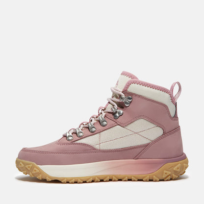 Timberland Women'S Greenstride Motion 6 Waterproof Sneaker Medium Pink Nubuck
