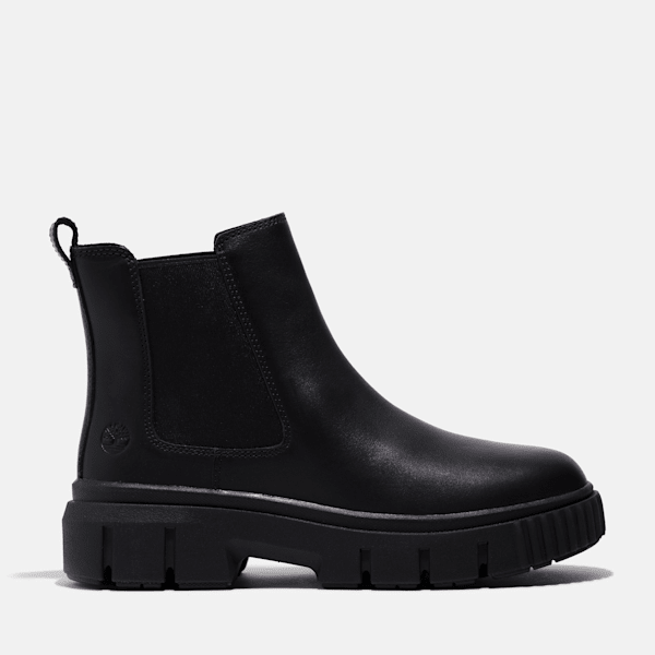 Timberland Greyfield Chelsea Boot Black Full-Grain Women'S