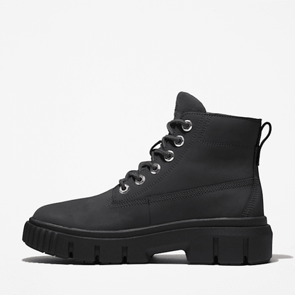 Timberland Greyfield Mid Lace-Up Boot Black Women'S