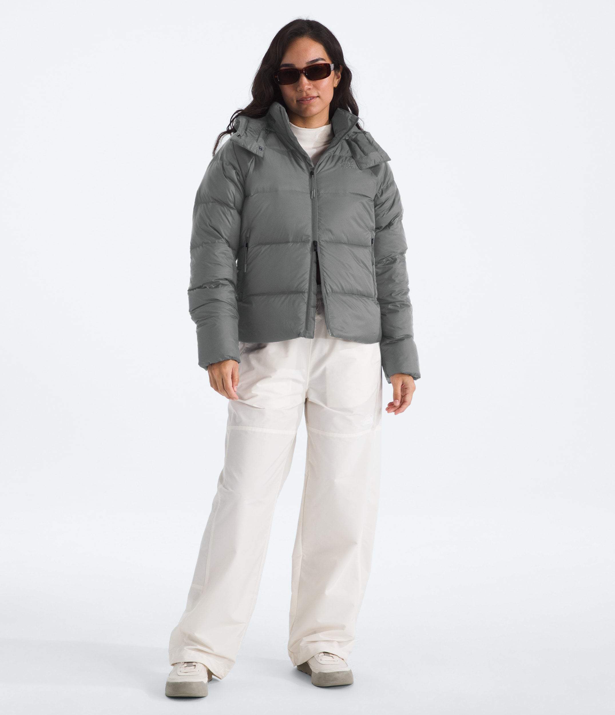 The North Face Women’s Hydrenalite™ City Down Hooded Jacket Smoked Pearl