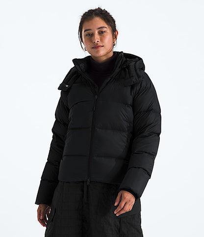 The North Face Women Hydrenalite City Down Hooded Jacket Summit Navy Tawny Quartz Smoked Pearl