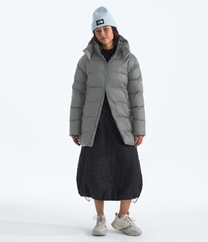 The North Face Women’s Hydrenalite™ City Down Hooded Parka Smoked Pearl