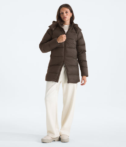 The North Face Women’s Hydrenalite™ City Down Hooded Parka Smokey Brown