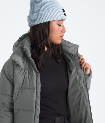 The North Face Women’s Hydrenalite™ City Down Hooded Parka Smoked Pearl