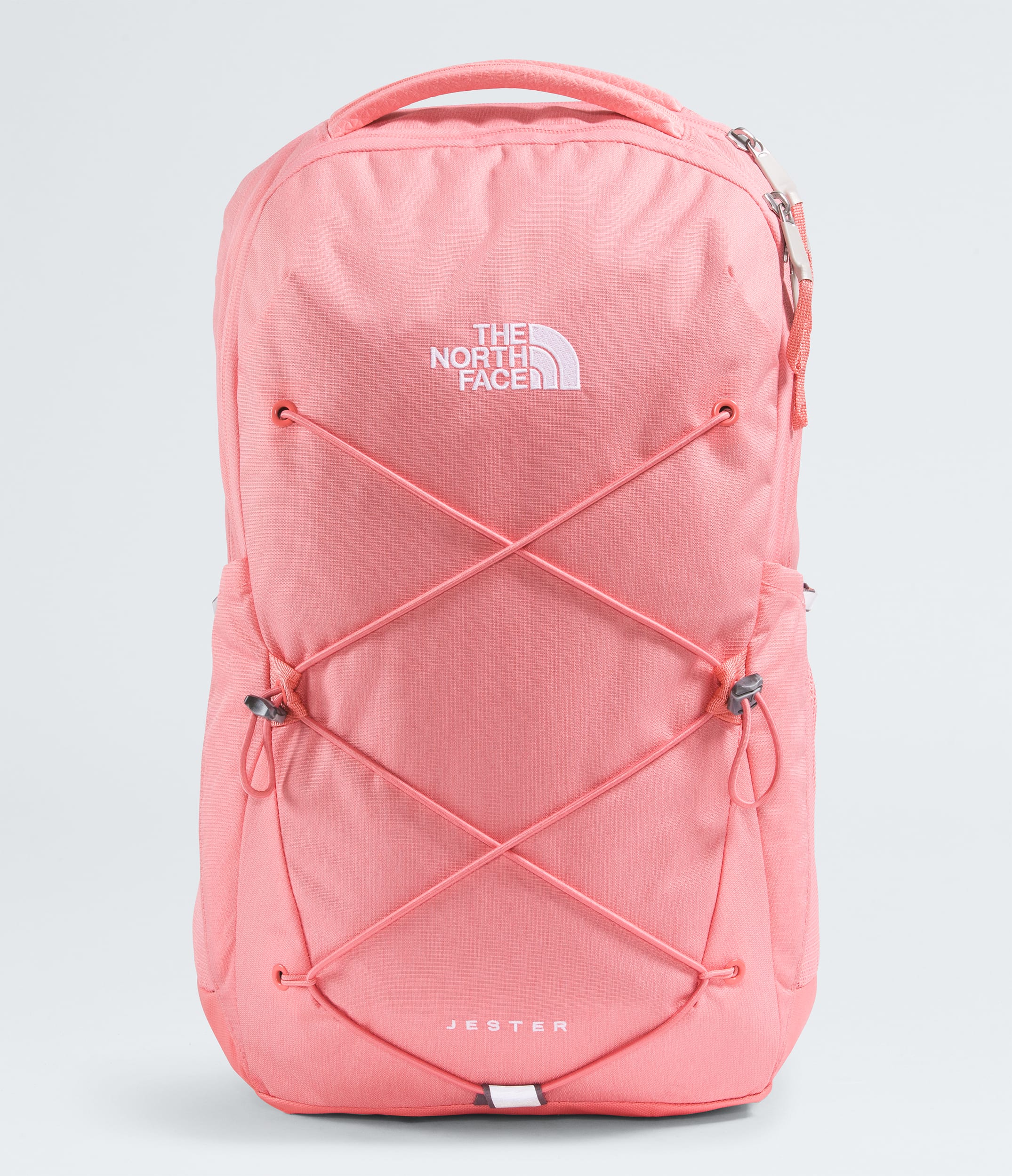 The North Face Women’s Jester Backpack Coral Crush Light Heather-Coral Crush