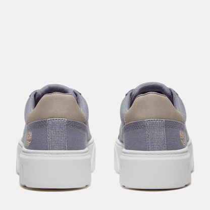 Timberland Laurel Court Low Lace-Up Sneaker Purple Canvas Women'S