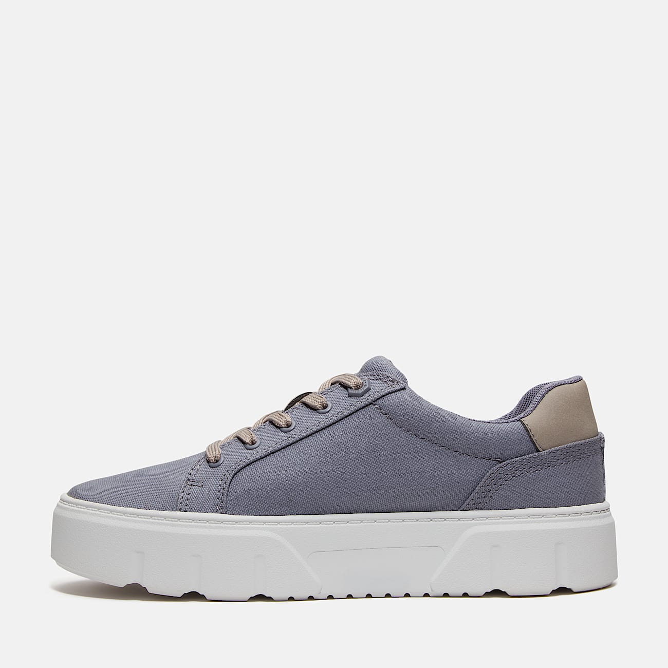 Timberland Women'S Laurel Court Low Lace-Up Sneaker Purple Canvas