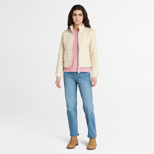 Timberland Lightweight Jacket Light Beige Women'S