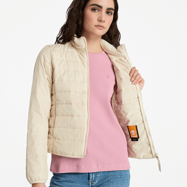Timberland Lightweight Jacket Light Beige Women'S