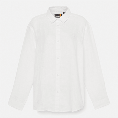 Timberland Linen Shirt White Women'S