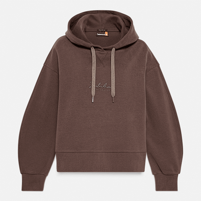 Timberland Lush Comfort Hoodie Chocolate Brown Women'S