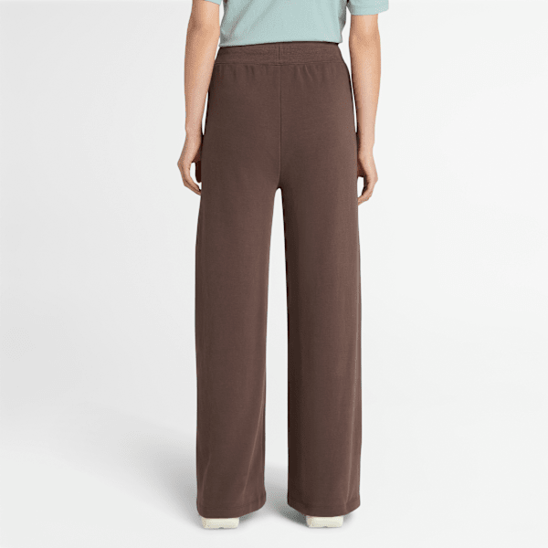 Timberland Lush Comfort Palazzo Pant Chocolate Brown Women'S