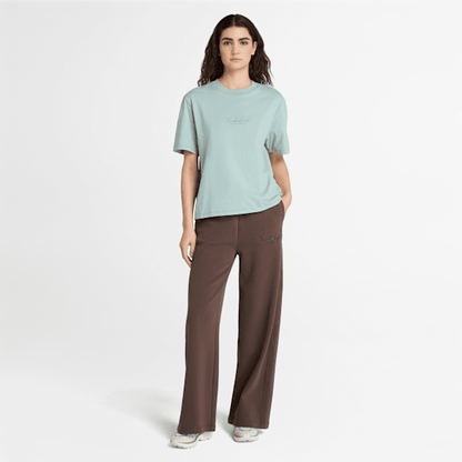 Timberland Lush Comfort Palazzo Pant Chocolate Brown Women'S