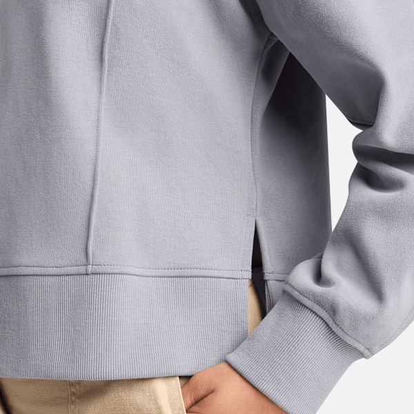 Timberland Lush Quarter-Zip Sweatshirt Quicksilver Women'S