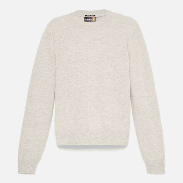 Timberland Merino Crewneck Sweater Light Beige Women'S