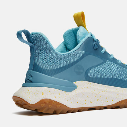 Timberland Women'S Motion Access Low Lace-Up Sneaker Medium Blue Knit