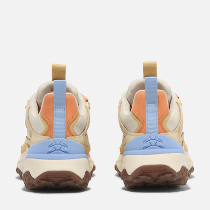 Timberland Motion Access Low Lace-Up Waterproof Sneaker Natural Mesh/Yellow Women'S