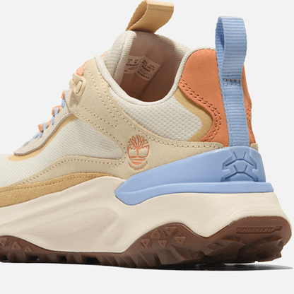 Timberland Motion Access Low Lace-Up Waterproof Sneaker Natural Mesh/Yellow Women'S