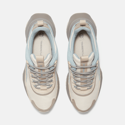 Timberland Motion Access Waterproof Sneaker Natural Mesh/Light Blue Women'S