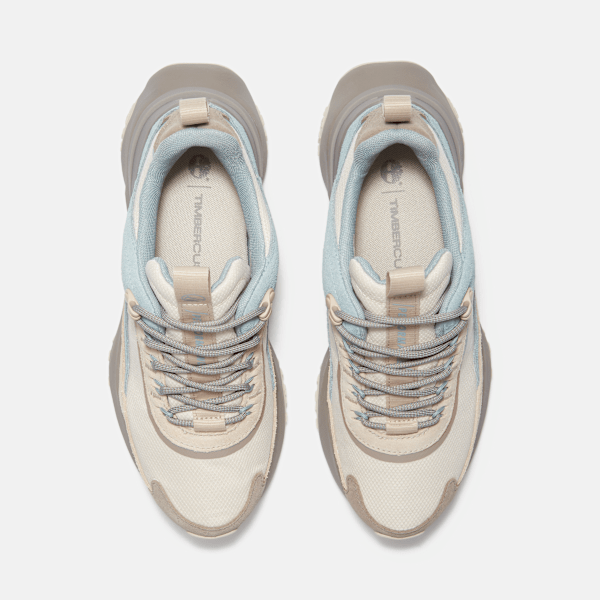 Timberland Motion Access Waterproof Sneaker Natural Mesh/Light Blue Women'S