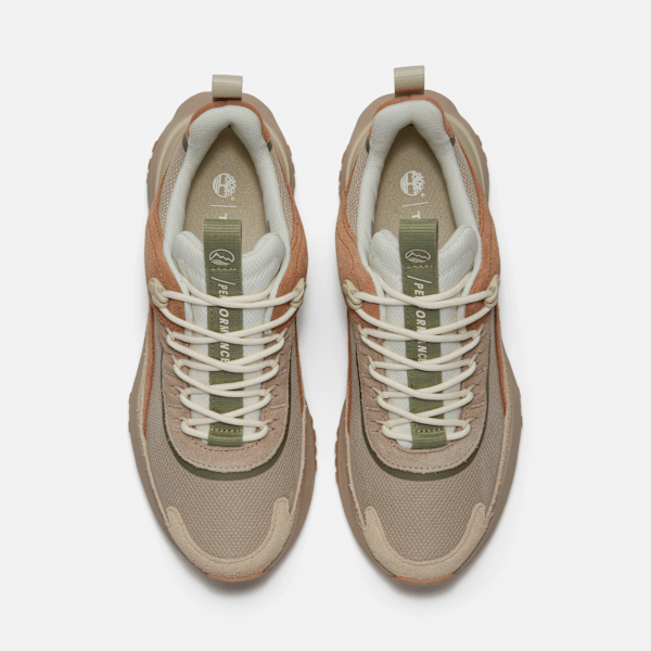 Timberland Motion Access Waterproof Sneaker Beige Mesh Women'S