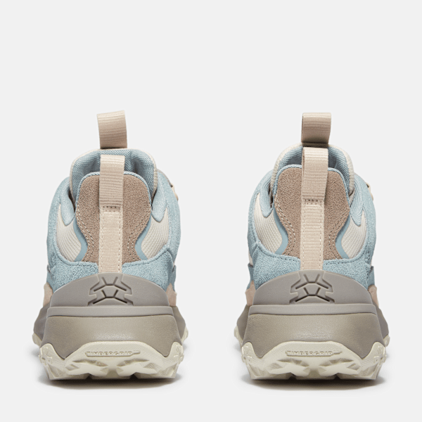 Timberland Motion Access Waterproof Sneaker Natural Mesh/Light Blue Women'S