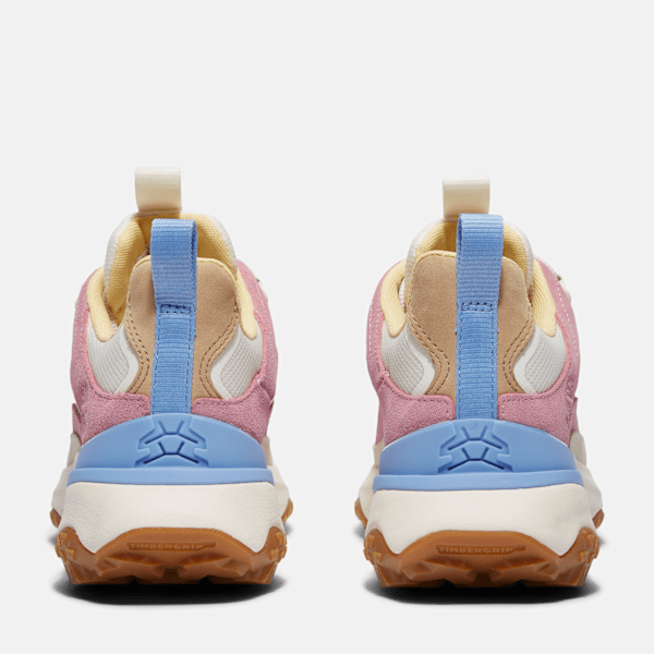 Timberland Motion Access Waterproof Sneaker White Mesh/Pink Women'S