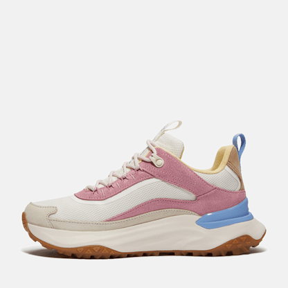 Timberland Motion Access Waterproof Sneaker White Mesh/Pink Women'S