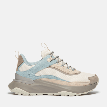 Timberland Motion Access Waterproof Sneaker Natural Mesh/Light Blue Women'S