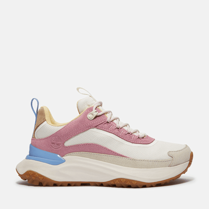 Timberland Motion Access Waterproof Sneaker White Mesh/Pink Women'S