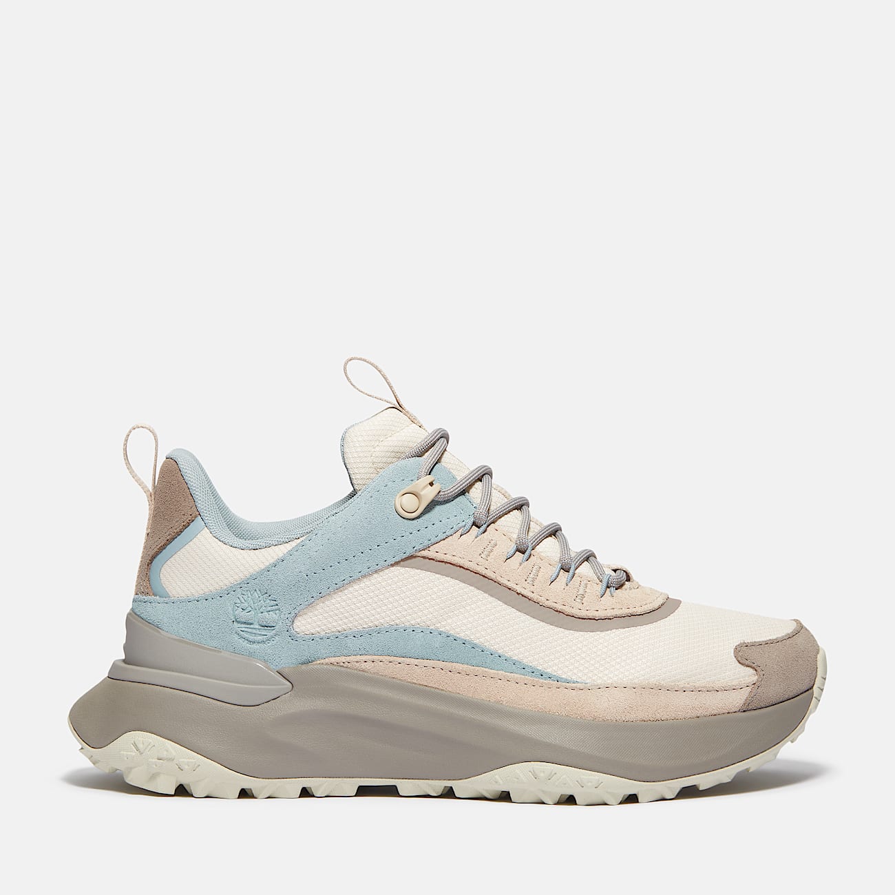 Timberland Women'S Motion Access Waterproof Sneaker Natural Mesh/Light Blue