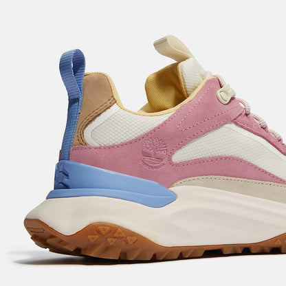 Timberland Women'S Motion Access Waterproof Sneaker White Mesh/Pink