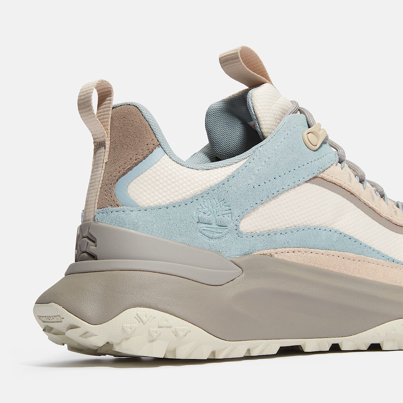 Timberland Women'S Motion Access Waterproof Sneaker Natural Mesh/Light Blue