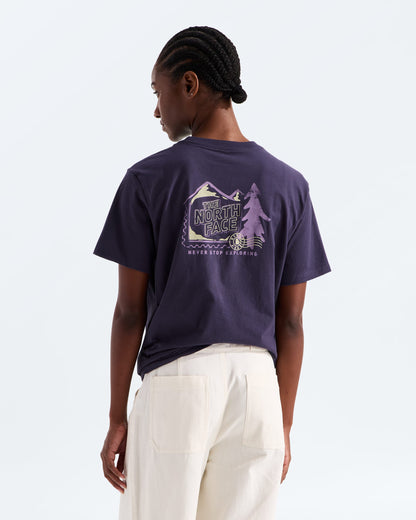The North Face Women’s Mountain Stamps Relaxed Short-Sleeve Tee