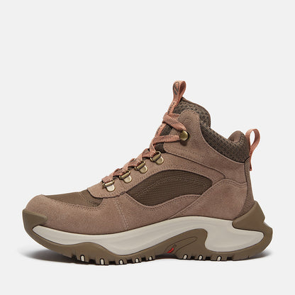 Timberland Women'S Mt. Maddsen Peak Waterproof Hiking Boot Taupe Suede