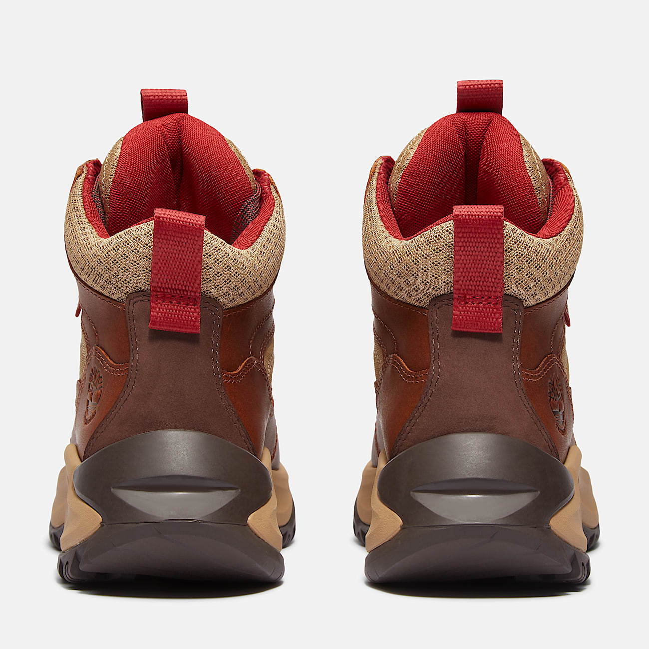 Timberland Women'S Mt. Maddsen Peak Waterproof Hiking Boot Rust Full-Grain