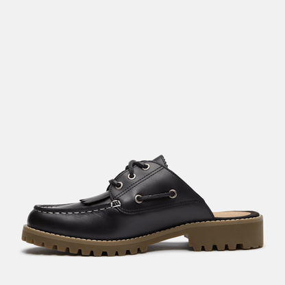 Timberland Noreen Mule Shoe Black Full-Grain Women'S